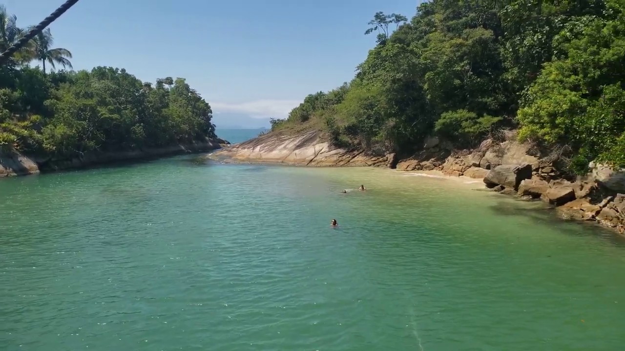 Ilha Comprida Norte - Roteiro Norte passeio de lancha Paraty
